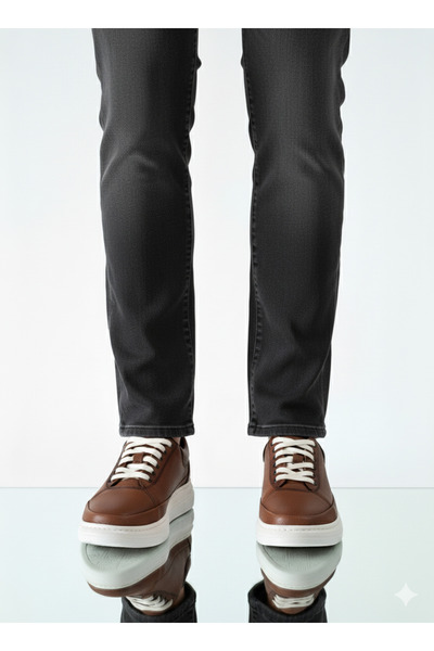 GÜR MODA AYAKKABI ПОЛІ ТАБАН ТАБАН З ШВИМИ ЛЕГКІ БЕЗ ШНОРОК З ШКІРИ СПОРТИВНЕ ВЗУТТЯ КОЛЬОРОВЕ ЩОДЕННЕ ВЗУТТЯ