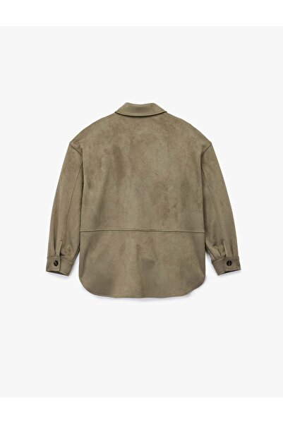 Koton Green Women's Jacket 6Wak20204Ew