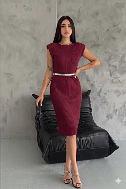 zeynep zehra Kadın Giyim Abiye Moda Piliseli Kumaş Kısa Elbise 3083