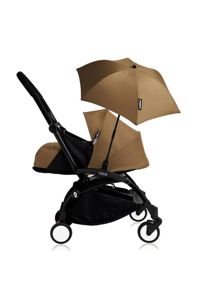 Babyzen YOYO Parasol, UPF 50+ Sun Protection, Toffee - BZ10214-12 (Compatible with YOYO Strollers)