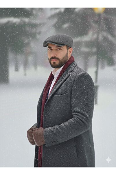 Etoile Studio İtalyan Kalıp Erkek Yün Kasket Arkası Lastikli