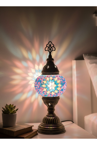 Solenza Masaüstü Otantik Osmanlı Mozaik Lamba