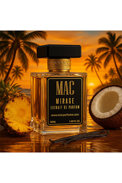 MACPERFUME MACHUU MIRAGE – 50 ML | Ferah Meyvemsi & Odunsu Erkek Parfüm | La ...