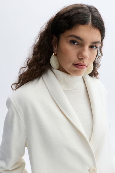 Mudo Stand-Up Collar Long Coat