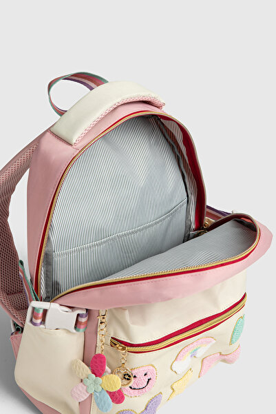 By Hakan My Polo 2055 Τριπλό Σετ Κοριτσίστικη Τσάντα Δημοτικού Σχολείου Γυμνασίου Σακίδιο πλάτης Σχολική τσάντα πολλαπλών διαμερισμάτων Ortho