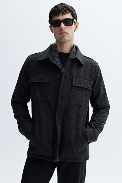 Mudo Wool Mixed Casual Jacket