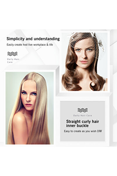 Dumbo Hair Straightener Brush with Built-in Comb, 20s Fast Heating, 5 Temp Settings, Anti-Scald (Bla