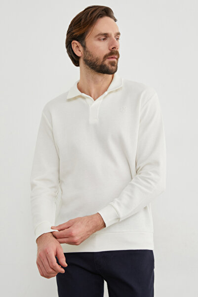 Fulla Moda Embossed Printed Polo Neck Bodysuit