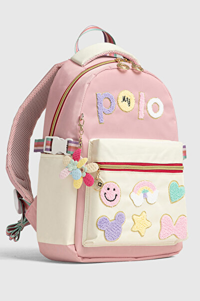 By Hakan My Polo 2055 Τριπλό Σετ Κοριτσίστικη Τσάντα Δημοτικού Σχολείου Γυμνασίου Σακίδιο πλάτης Σχολική τσάντα πολλαπλών διαμερισμάτων Ortho