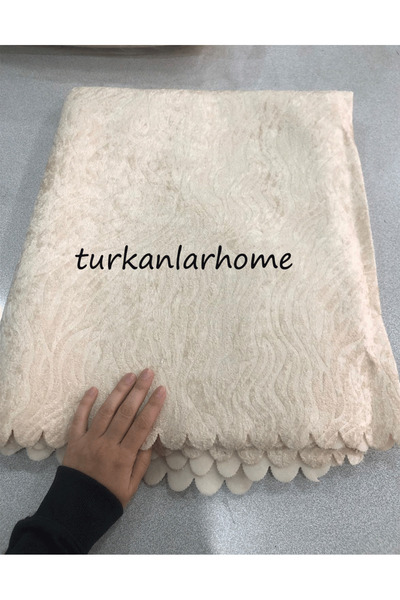 turkanlarhome Süngerli Koltuk Örtüsü ( Krem ) yeni desen