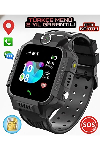 SMART BEST Q63 Sim Kartlı Takip Özellikli ve Kameralı Akıllı Saat BTK Kayıtlı