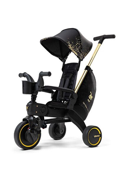 Doona دراجة ثلاثية العجلات للأطفال 5 في 1 قابلة للطي ومدمجة مع مقبض قابل للتعديل للوالدين، دراجة ثلاثية العجلات متعددة الوظائف