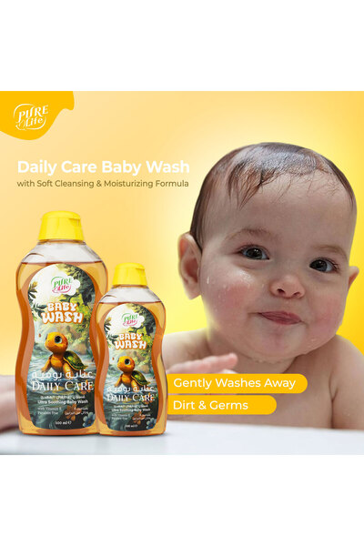 PureLife Pure Life Baby Body Wash Ultra Gentle 300 ml, Tear-Free, Hypoallergenic