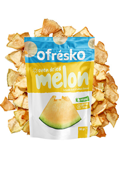 Ofrésko البطيخ المجفف المخبوز 50 جرام - وجبة خفيفة صحية مجففة بالفرن