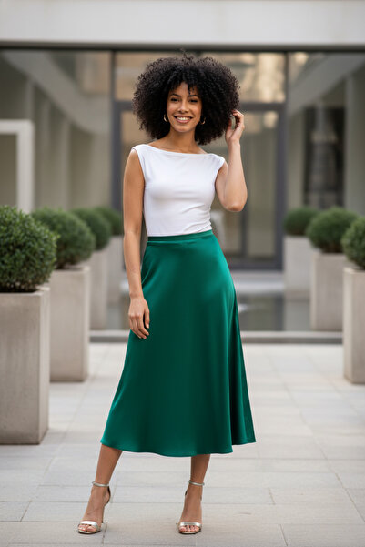 Moda Hour Γυναικεία μπλούζα με λαιμόκοψη με μηδενικό μήκος μανίκια Crop Top Λ...