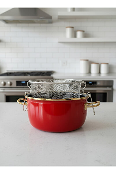 Savaşan Emaye Frying Pan, Enamel Fryer
