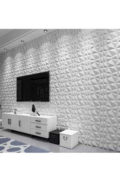 fulina Decorative 3D Wall Panels in Diamond Design, Interior Wall Decor, wall paper peel and stick modern