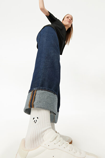 WWF Market Ecru Panda Patterned Socks