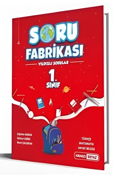 Kırmızı Beyaz Yayınları Kırmızı Beyaz Soru Fabrikası 1.Sınıf