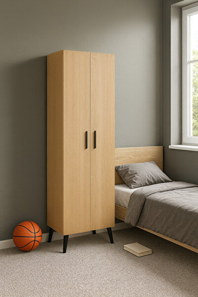 Alesta Life 2 Kapaklı 8 Raflı Mutfak Dolabı | Banyo Dolabı | Kiler Dolabı - S...