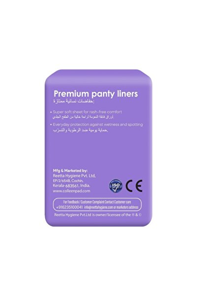 Colleen Premium Panty liner 155mm 25 nos pack