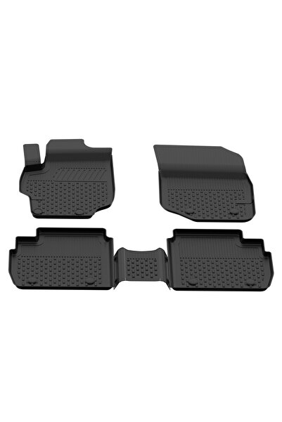 Sahler Peugeot 301 2012-2021 Uyumlu Araca Özel 4.5D Havuzlu Oto Paspas - Peug...