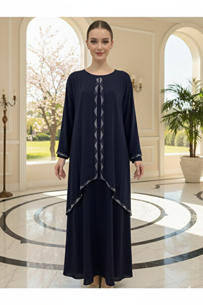 papilla Büyük Beden Abiye Elbise 9707