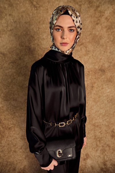 Setrms Çok Bölmeli Suni Deri Omuz Çantası