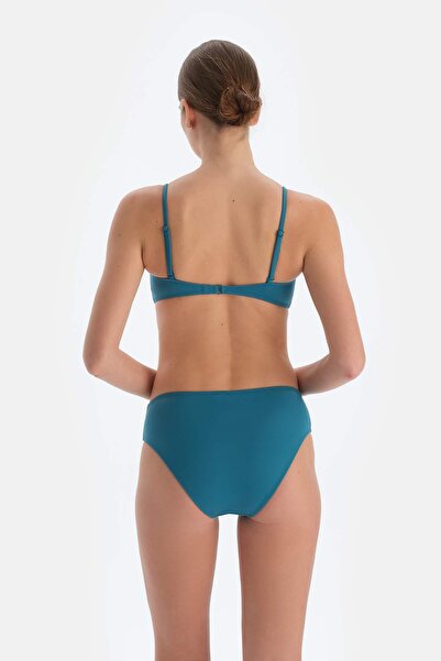 Dagi Μπλε στράπλες μπικίνι πετρελαίου