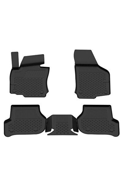 Sahler Skoda Octavia 2005-2012 Uyumlu Araca Özel 4.5D Havuzlu Oto Paspas - Oc...