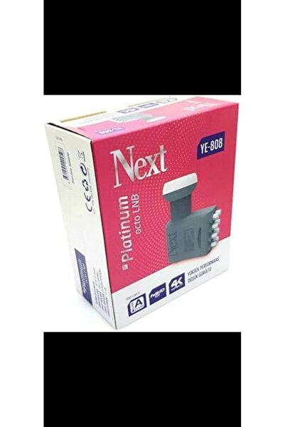 NEXT NEXTSTAR Next Y-808 8'li PLATİNUM LNB FULL HD 4K 0.1 db Sekiz 8 Çıkışlı LNB