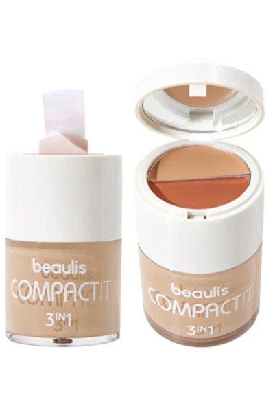beaulis Compact It Fondöten & Allık & Kapatıcı 144 Sand Bliss