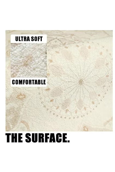 KEKE Luxurious Imitation Cashmere Rug Thick Soft Carpet 80X160 CM