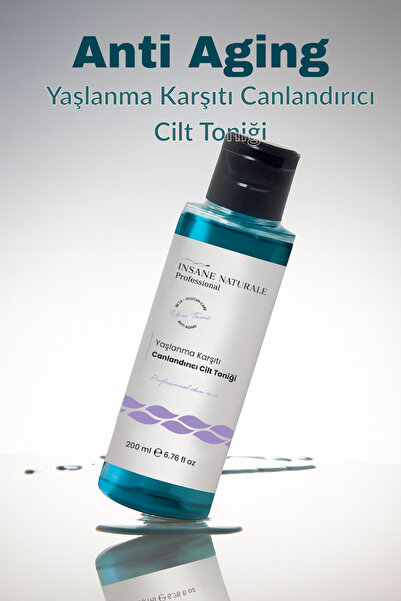 Insane Naturale Tonik - Yaşlanma Karşıtı Canlandırıcı Cilt Toniği , Cilt Göze...