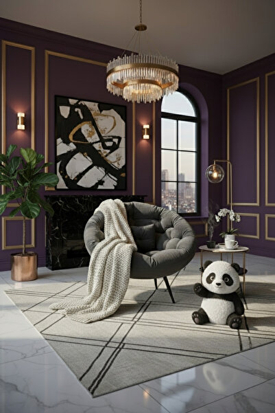 Home Yastıklı Tekli Koltuk Berjer | Dinlenme & Kitap Okuma Koltuğu | Baba Kol...