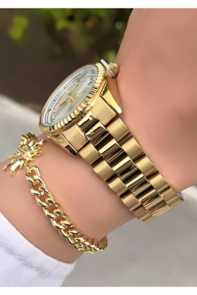 Daniel Klein Original, 2-Year Warranty, 3Atm Waterproof Women's Wristwatch with Bracelet as a Gift