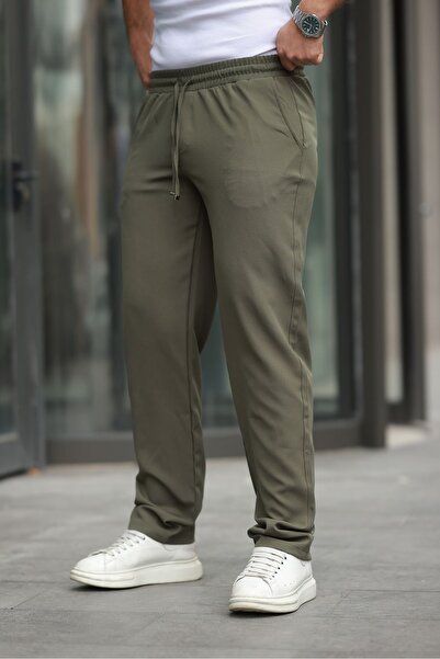 comstar Чоловічі модні штани з еластичним поясом і широкими штанинами