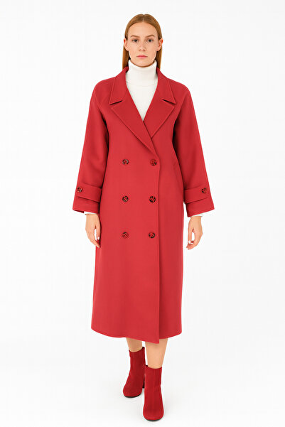 BLU Reglan Kol Erkek Yaka Kruvaze Manto