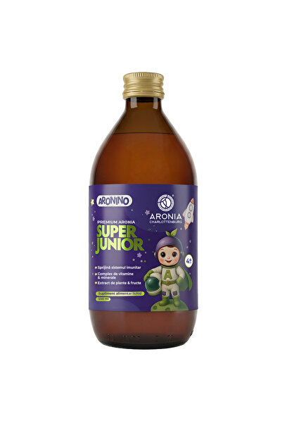 Aronia Charlottenburg Premium Aronia Super Junior 500ml — formulă avansată pe...