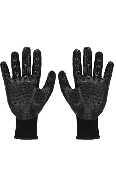 Springos Mănuși de îngrijire tip perie pentru îngrijirea, coafarea și îndepăr...