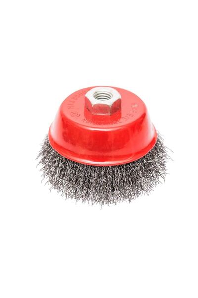 beorol Perie de sârmă de oțel, tip cupă, M14, 100 mm,