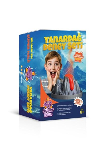 Süper Bilim Yanardağ Deney Seti