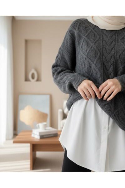 Modamorfo Elastic Buttoned Rescuer Shirt Skirt - White