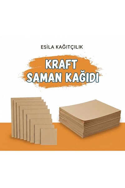 esila KAĞITÇILIK Dış Tic. Ltd. Şti. A4 Kraft Saman Kağıdı Paketleme Hobi Etik...