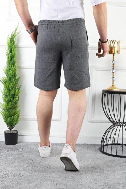 comstar Men's Compack Combed Cotton Tight Smoked Capri Shorts with Elastic Waist