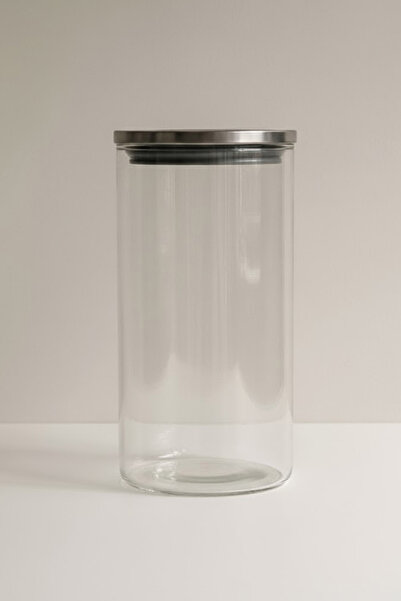 Yazz Atelier Glass Jar with Metal Lid
