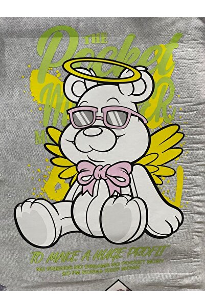 Gönülden Tasarım Šareni medvjeđi print za glačanje, aplikacija za majice, tra...