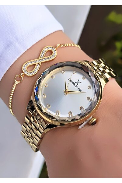 Daniel Klein Orijinal 2 Yıl Garantili Çelik Kordon Kadın Saat Bileklik Hediyeli DK651465D4G