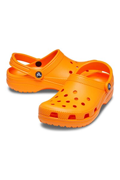 Crocs Κλασικές Παντόφλες Πορτοκαλί Χρώματος Unisex - 10001