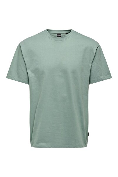 Only & Sons ONSFRED LIFE RLX SS TEE NOOS Muška siva majica - 22022532